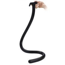 FUKR Gode long Mega Snake 100 x 3cm Noir